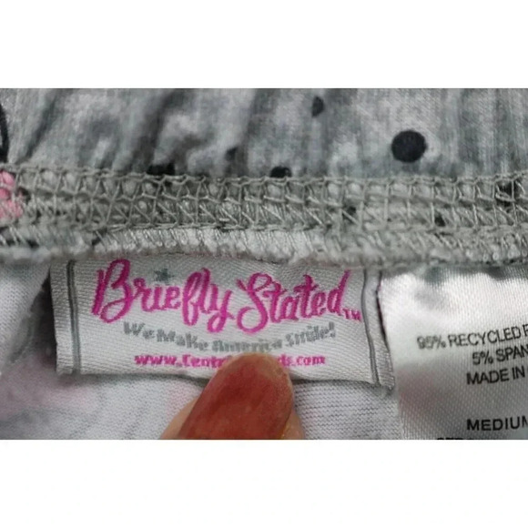 Briefly Stated Women's Lounge/Pajama Pants-Joggers-Size Medium -Drawstring - Picture 5 of 8